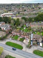 Aerial View of Central Denham Green London City of England United Kingdom. April 3rd, 2024 photo