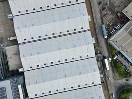 Aerial View of Central Wembley London City of England Great Britain. April 17th, 2024 photo