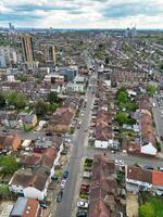 Aerial View of Central Wembley London City of England Great Britain. April 17th, 2024 photo