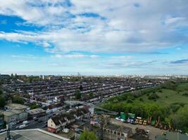 Aerial View of Central Wembley London City of England Great Britain. April 17th, 2024 photo