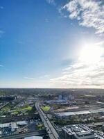 Aerial View of Central Wembley London City of England Great Britain. April 17th, 2024 photo