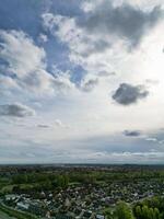 High Angle View of Central Peterborough City of England United Kingdom. April 11th, 2024 photo