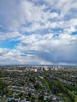 Aerial View of Central Wembley London City of England Great Britain. April 17th, 2024 photo