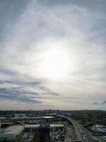 Aerial View of Brent Cross West Hendon London City of England United Kingdom, April 12th, 2024 photo