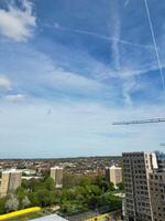 aéreo ver de brent cruzar Oeste hendon Londres ciudad de Inglaterra unido Reino, abril 12, 2024 foto