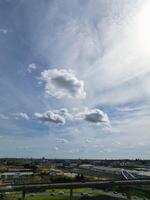 Aerial View of Brent Cross West Hendon London City of England United Kingdom, April 12th, 2024 photo