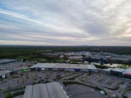 Aerial View of Central Dartford London City of England United Kingdom, April 14th, 2024 photo