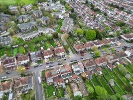 Aerial View of Brent Cross West Hendon London City of England United Kingdom, April 12th, 2024 photo