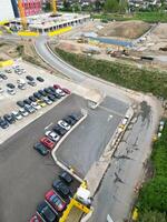 Aerial View of Brent Cross West Hendon London City of England United Kingdom, April 12th, 2024 photo