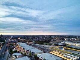 Aerial View of Brent Cross West Hendon London City of England United Kingdom, April 12th, 2024 photo