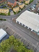 aéreo ver de central dartford Londres ciudad de Inglaterra unido Reino, abril 14, 2024 foto