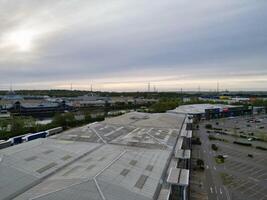 Aerial View of Central Dartford London City of England United Kingdom, April 14th, 2024 photo