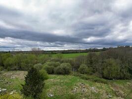 Aerial View of Denham Green Town London, Uxbridge, England. United Kingdom. April 3rd, 2024 photo