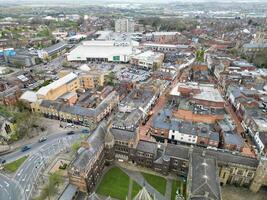 Aerial View of Rugby City of England Great Britain. April 8th, 2024 photo