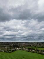 Aerial View of Denham Green Town London, Uxbridge, England. United Kingdom. April 3rd, 2024 photo