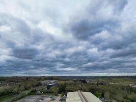 Aerial View of Denham Green Town London, Uxbridge, England. United Kingdom. April 3rd, 2024 photo