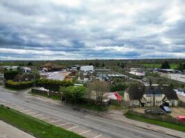 Aerial View of Denham Green Town London, Uxbridge, England. United Kingdom. April 3rd, 2024 photo