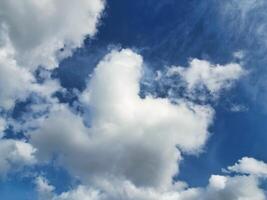 Beautiful Sky with Dramatical Clouds over Birmingham City of England United Kingdom, March 30th, 2024 photo