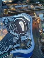 Aerial City Centre Buildings of Birmingham Central City of England United Kingdom During Sunset. March 30th, 2024 photo