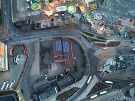 ciudad centrar edificios de Birmingham central ciudad de Inglaterra unido Reino durante puesta de sol. marzo 30, 2024 foto