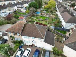 Aerial View of Central Oxford Historical City of England United Kingdom. March 23rd, 2024 photo