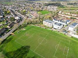 Aerial View of Central Oxford Historical City of England United Kingdom. March 23rd, 2024 photo