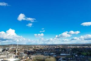 aéreo ver de central Oxford histórico ciudad de Inglaterra unido Reino. marzo 23, 2024 foto