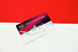 indonesio dormir inteligente Indonesia tarjeta originalmente llamado kartu Indonesia pintar foto