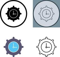 Time Settings Icon vector