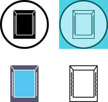 Unique Frame Icon Design vector