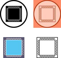 Unique Frame Icon Design vector