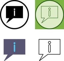 Information Icon Design vector