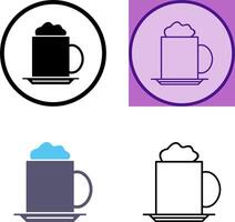 capuchino icono diseño vector