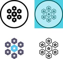Unique Reputation Management Icon Design vector