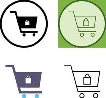 diseño de icono de compras vector