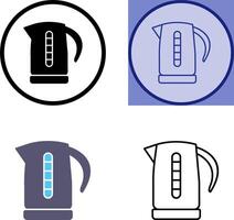 Kettle Icon Design vector