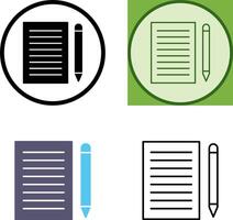 Write Feedback Icon vector
