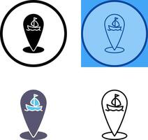 Shipping Location Icon vector