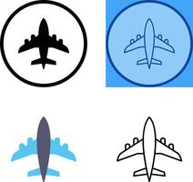 Aeroplane Icon Design vector