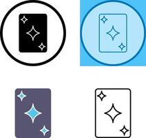 Unique Card Icon Design vector