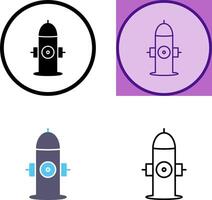 Unique Hydrant Icon Design vector