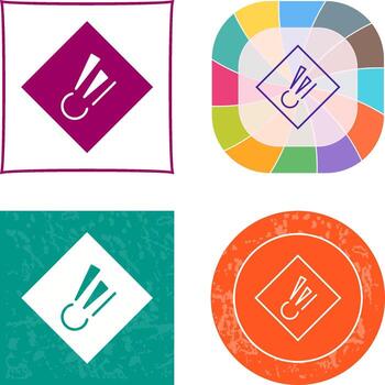 explosivo material icono vector