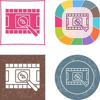 Unique Find Picture Icon vector