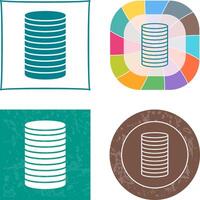 Stack of Coins Icon vector