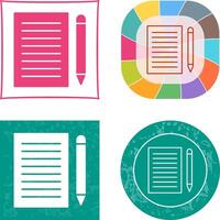 Write Feedback Icon vector