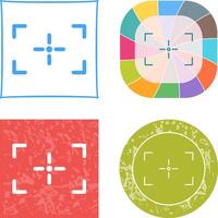 Unique Focus Icon vector
