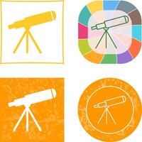 Telescope Icon Design vector