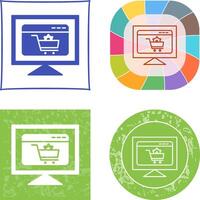 Ecommerce Settings Icon vector