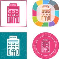 diseño de icono de hotel vector