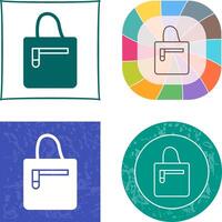 Handbag Icon Design vector